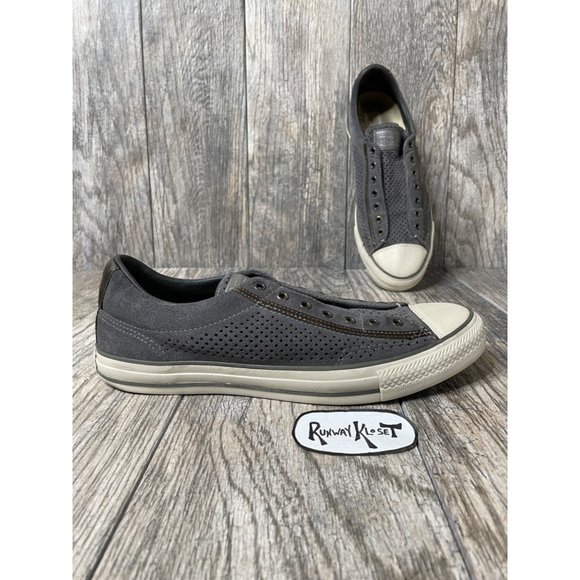 Converse Other - CONVERSE X JOHN VARVATOS CTAS Vintage Perforated Leather Sneakers M:9.5 F11.5